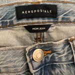 Aeropostale  High Rise Mom Jean With Rips Photo 2