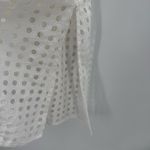 Anthropologie VINEET BAHL Dress SZ Petite Medium NWT Eyelet Halter Bridal White Photo 11