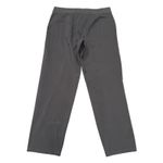 Eileen Fisher Women Charcoal Gray Pull On Wide Leg Crop Pants Size L Photo 3