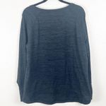 Athleta  Black No Sweatin’ It Sharkbite Top, Size XL Photo 1