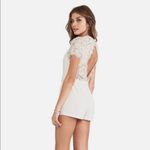BCBGMAXAZRIA BCBG lace back romper Photo 1