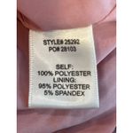 Skies Are Blue  NEW The Harper Vest MEDIUM Pink Tweed Vest Criss Cross Back Vneck Photo 9