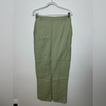 Pretty Little Thing  khaki linen look pocket detail maxi skirt Photo 2
