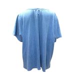 Allison Daley  3X Blue Embroidered Tee Shirt Soft Cotton Knit Plus Size Classic Photo 4