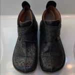 Alegria  by PG Lite Women’s Caiti Leather Floral Pattern Bronze Brown Ankle Boots Photo 1