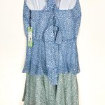 Sam Edelman | NWT Tiered Pastel V-neck Midi Dress Photo 5