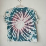 Coors Pink Blue & White Tie Dye  Cropped Tshirt M Photo 1
