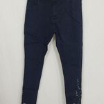 Jessica London  embroidered rhinestone Jeans Photo 0