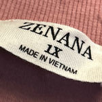 Zenana Women's  Romper Size 1X Pink Photo 3