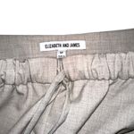 Elizabeth and James  Wide Leg Drawstring Waist Pants in Oatmeal Heather MEDIUM Photo 3