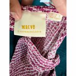 Maeve by Anthropologie Women's Mica Halter Tank Top Pink Geometric Photo 1