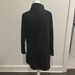 Athleta  Petite Black Cozy Karma Dress Sz LP Photo 3