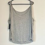 Melrose and Market NWT Gray Twist Strap Tank Top - 2X Photo 4