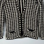 J.Crew  Handknit Wool Cardigan Lady Jacket L Parisian Inspired Textured Knit Photo 3