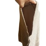 Universal Threads Universal Thread Sweater Poncho One Size Tan High Neck Soft Cozy Fall Neutral Photo 5