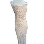 Maria Bianca Nero Vintage  Women's cream 100% silk Dress Size Small 90s Y2K 2000s Photo 1