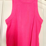 Aerie  Pink Sleeveless Ribbed Top Photo 0