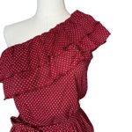 Anthropologie Maeve by  Rita Ruffle One-Shoulder Top size Small Photo 1