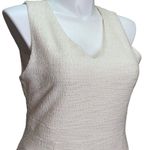 Nicole Miller  NY NWT Tweed Cream Pencil Dress 14 Photo 1