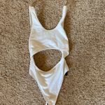 Urban Outfitters White Body Suit With Mesh Photo 0