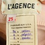 L'Agence NEW L’Agence Margot High Rise Skinny Petal & Light Rose Gold Foil Jeans Size 25 Photo 14