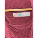 Free People  Beach Cowl Neck Split Back Coverup Shirt ‎ Ribbed Sz S Swim Coastal Photo 1