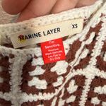 Marine layer  Archive Cora Crochet Tank Brown Cream XS Photo 3