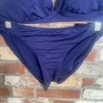 Mossimo Navy Blue Bikini Set Size XL Photo 2