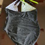 2X 1 piece halter neon yellow sexy swimsuit Multiple Photo 2