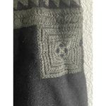 Free People  New Romantics Black Tribal Aztec Print Mini Flared Skirt Photo 6