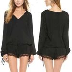 One Teaspoon  black Pricilla romper size small Photo 1