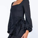 Princess Polly THE VILLA MINI DRESS BLACK size 8 nwot Photo 5