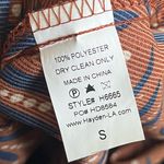 Hayden Los Angeles Women's S A-line Hipster Long Sleeve Midi Dress Geometric Photo 5