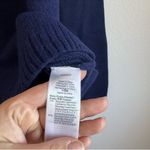 Madewell Cashmere-Wool Blend Polo Sweater in Bright Cobalt Size: M, NWT Photo 6