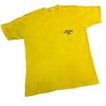 Vintage 1989 Rare Camel Cigarette Joe Cool Short Sleeve T Shirt Size‎ XL Yellow Photo 0