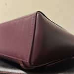 Kate Spade  Somerville Road Backpack mahogany plum leather ballerina pink lining Photo 2