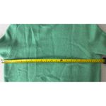 C by Bloomingdale's Cashmere Short Sleeve Sweater Aqua Green Women's XL Photo 5