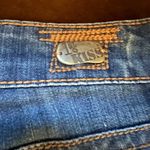 1st Kiss Skinny Sequence Front & Back Pocket Jean Shorts Sz 7 Photo 6