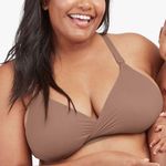 Spanx  Small Bra Brown Bra-Llelujah Mama Nursing Wireless Pullover Stretch NWT Photo 0