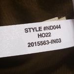 Madewell 💕💕 Flannel Lucie V-Neck Smocked Mini Dress Weathered Olive Medium NWOT Photo 13