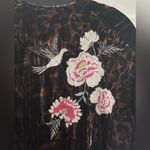 Johnny Was NWT!  - Junia Velvet Quilted Bomber Embroidered Leopard Jacket Size S Photo 7