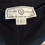 St. John Sport by Marie Gray Straight Leg Classic Black Denim Women's Jeans 6 Photo 2