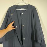 Marina Rinaldi Persona Navy Blue Blazer Jacket Size US 22 Photo 3
