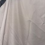 Lulumari  Color Block Tan & Black Sheer Sleeveless Blouse Sz M Photo 3