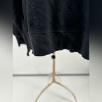 Aerie  black brushed fleece long sleeve sweatshirt with side splits size small Photo 5