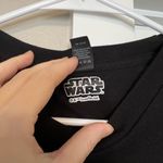 Tultex  Black Tee with Baby Alien Graphic Photo 2