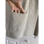 Madewell Spencer Small Gray Merino Wool Blend Long Line Cardigan Knit Sweater Photo 2