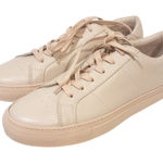 The Greats Size 10 Brooklyn Pink Blush Comfy Low Top Sneakers MADE in ITALY Photo 0