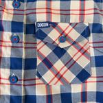 DIXXON Flannel Company Gilmore Plaid Long Sleeve Shirt Women's Blue Western XS Photo 10