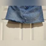 We The Free  East of Eden Paper Bag High Waist Jean Mini Skirt Size 24 Photo 1